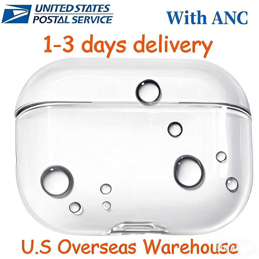 USA Stock delivery for Airpods Pro 2 2nd airpods pro 3 airpods 5 4 ANC Earphone Headphone Accessories Silicone Protective Cover airpod max Shockproo