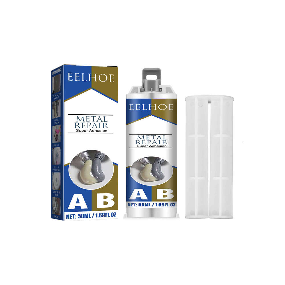 EELHOE AB Casting Glue 50ml Fill Cracks Leak Seal Quick-Dry High-Temperature Resistant Welding Metal Repair Agent S260313-image-1097532313