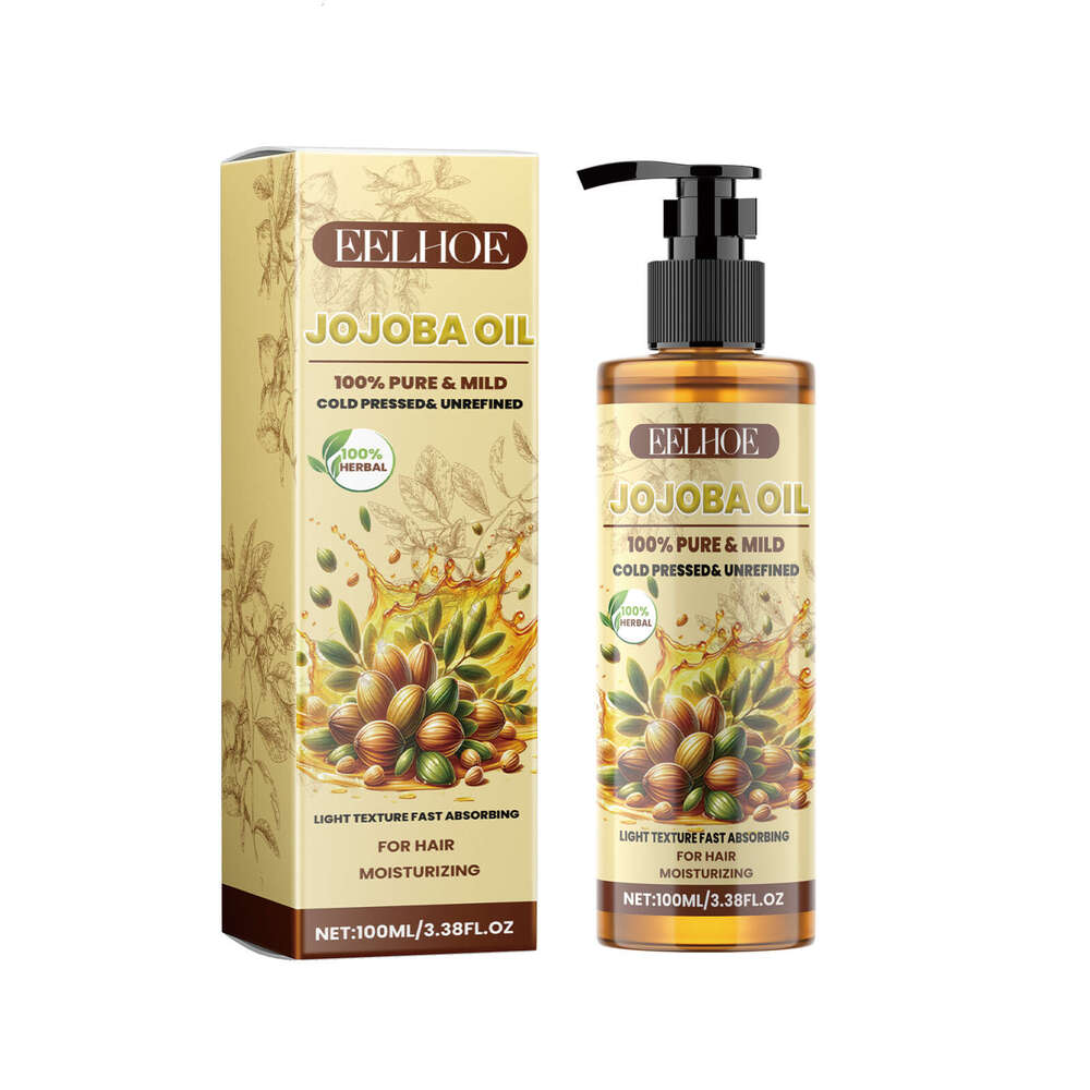 EELHOE Jojoba Oil Moisturizing Non-Greasy Smooth Deep Nourishment Hair Care S260313-image-1097532261
