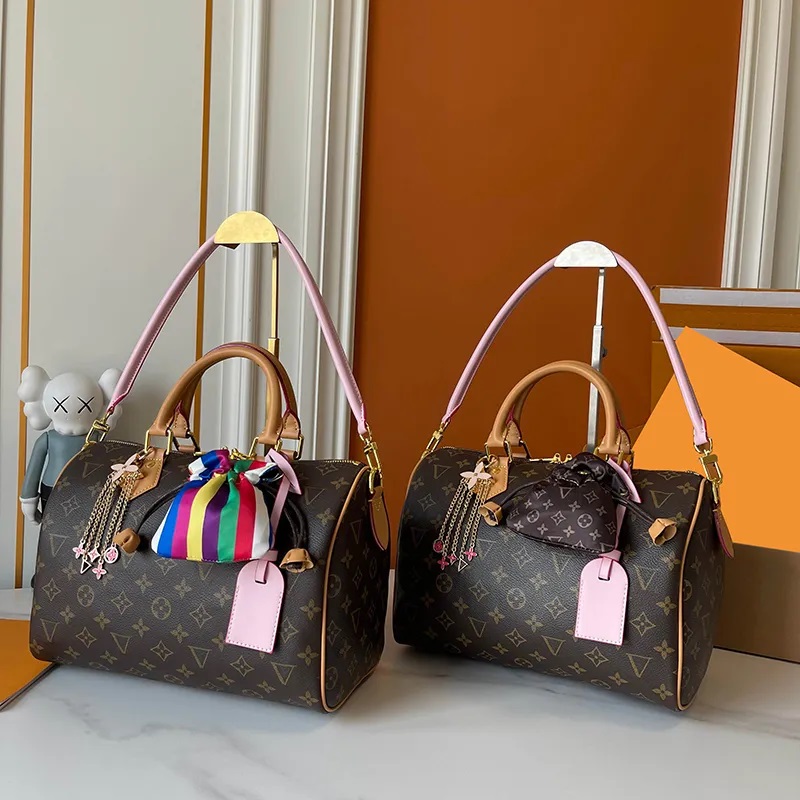 Luxury Soft 30 Pillow bag handbag shoulder crossbody bags suede womens P9 tote Bag purse cowhide made premium canvas designer bag M26498 top quality