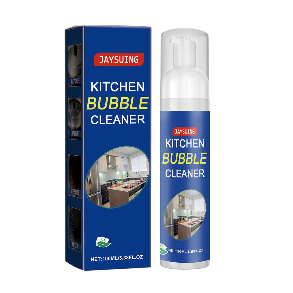 Jaysuing Cleaning Foam Kitchen Stove Heavy Oil Cleaner Kitchenware Stain Rust Remover S260313-image-1097532293
