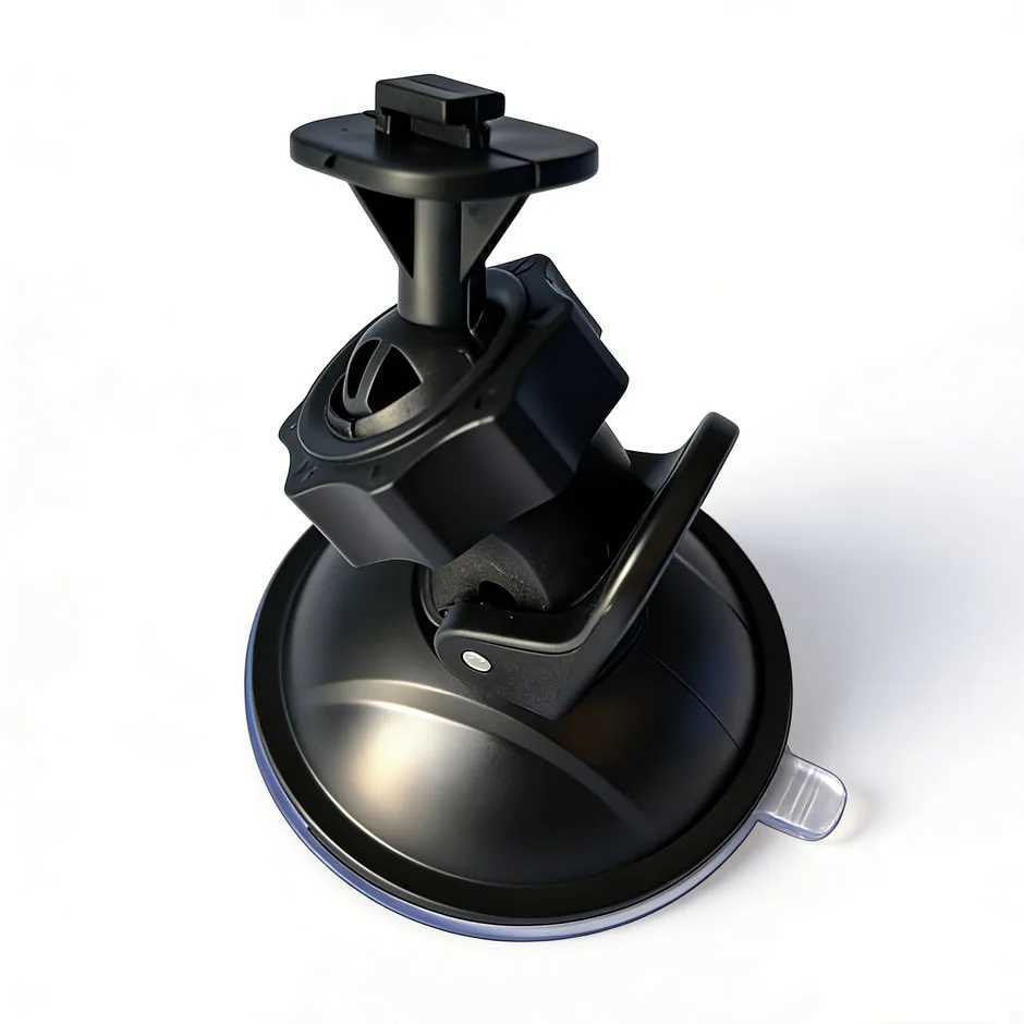 Universal 360 Rotating Suction Cup Mount for Action Camera Car DVR on Windshield - Secure Holder Bracket for Driving Recording K260313-image-1097517084