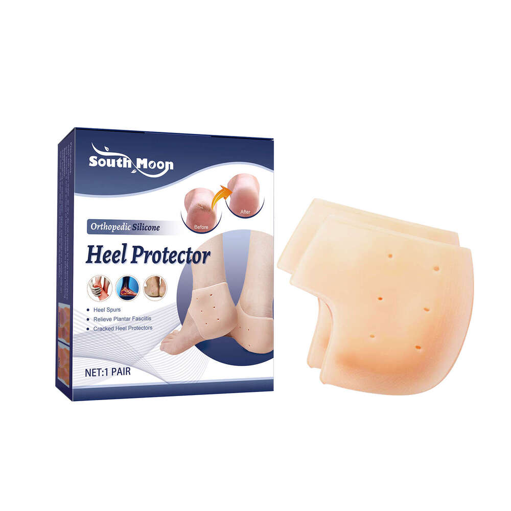South Moon Orthopedic Silicone Heel Protector Relieves Cracked Heels and Blisters Foot Care Pouch S260313-image-1097532121