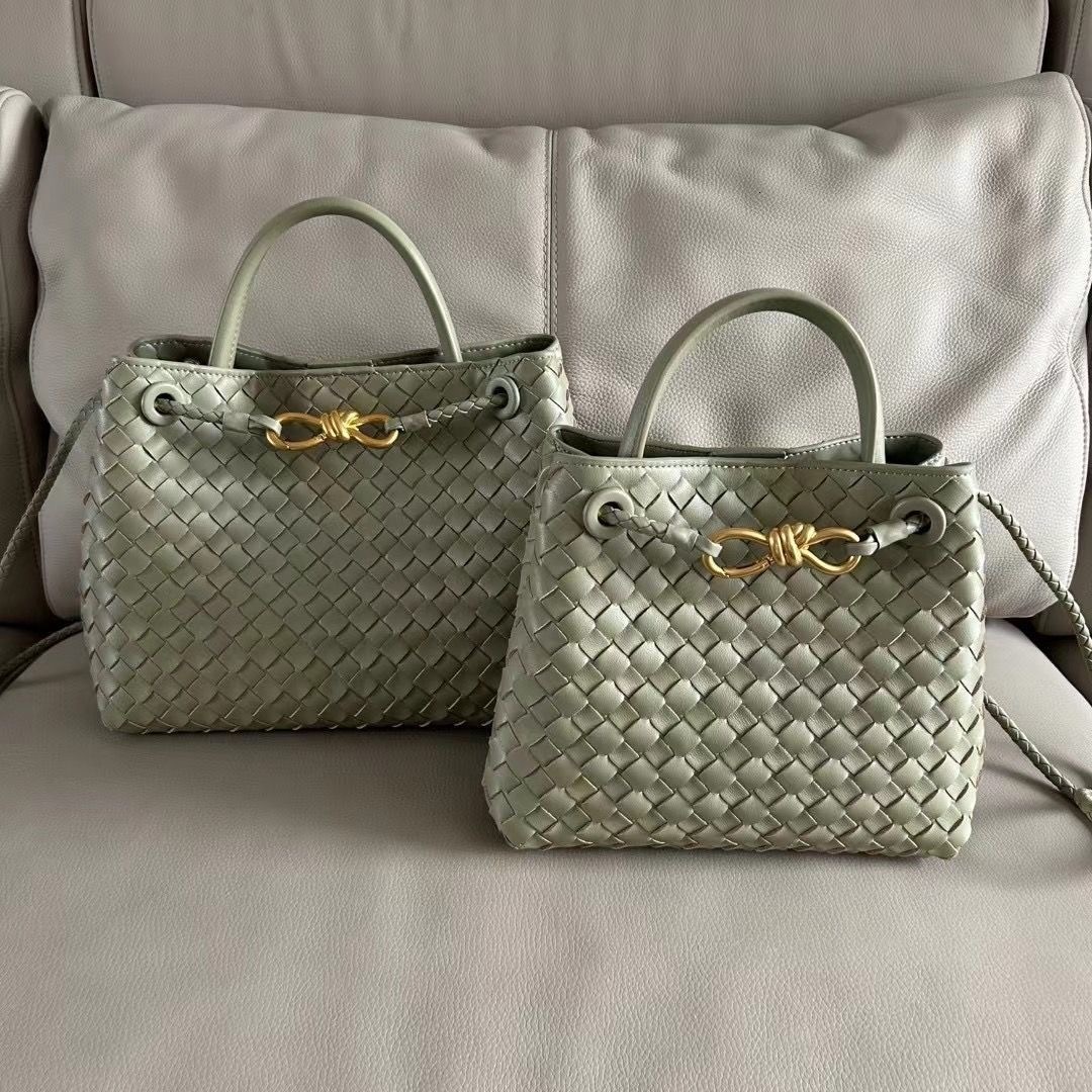 Evening Bags High quality braided rope buckle new handmade large capacity Tote diagonal handbag commuter bag