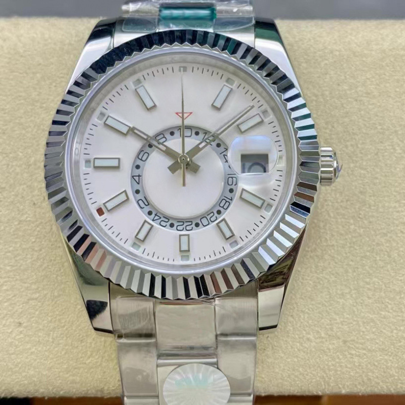 2026 Hot Selling Luxury Classic Full Series Tape Stainless Steel Strap 42MM Fully Automatic Mechanical Men's and Women's Watches Free S-image-1097629324