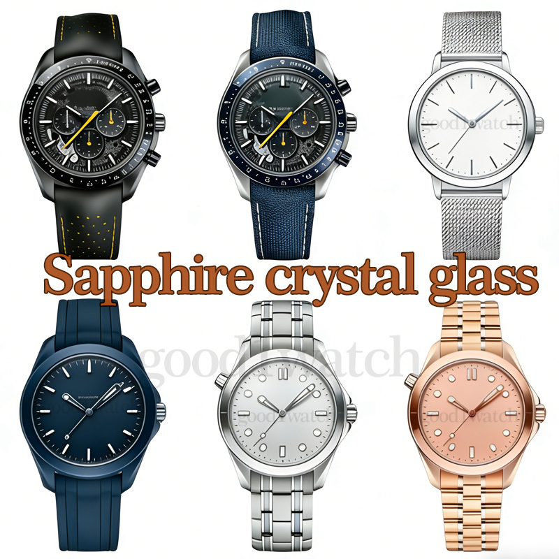 Men's jason007 luxury watch designer style james bond design automatic mechanical watch stainless steel case various styles sapphire crystal gl