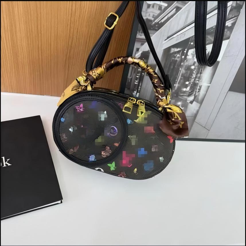 Sac à main de luxe en cuir Designer Sac à bandoulière Sac à bandoulière pour femme Imprimer Portefeuille Designers Sacs Fashion Totes Shopping Sa