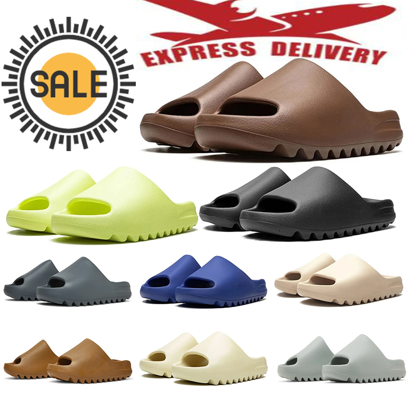 Free Shipping Designer Men Women Pantoufle Desert Onyx Salt Ink Pure Bone Glow Green Azure Sandal Lightweight Anti Slip Summer Beach Slides