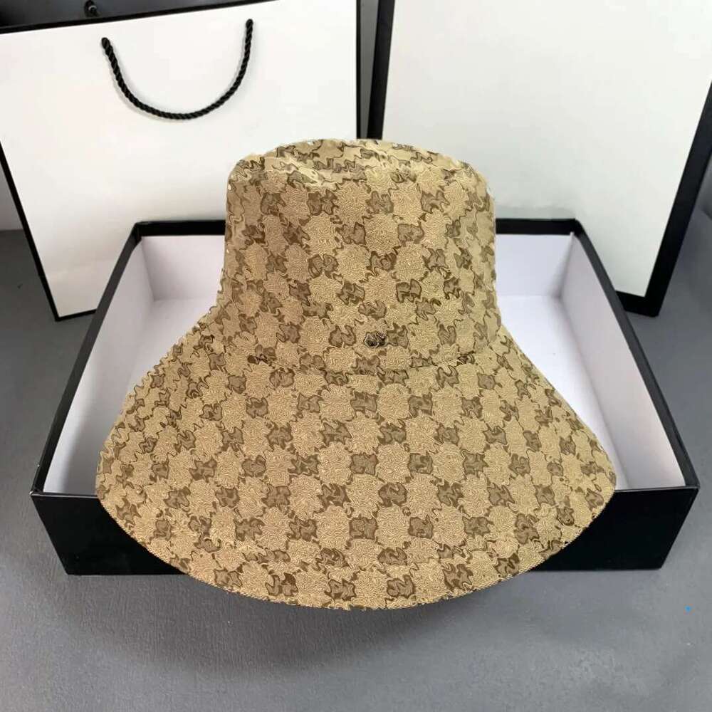 Bucket hat designer bucket hat luxury hat fashion hats letter solid color design hats high quality Wear for seaside travel cap 3 colors very nice