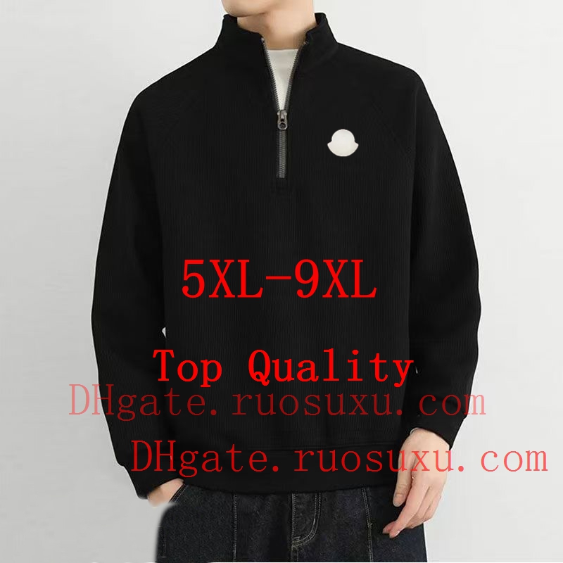 Quarter Zip Hoodies Designer Mens Hoodies cardigan Y2K Woman Zip Hip Hop Big And Tall Coat Man Womens Pullover Sanskrit Cross oversized 5xl 6xl 7xl