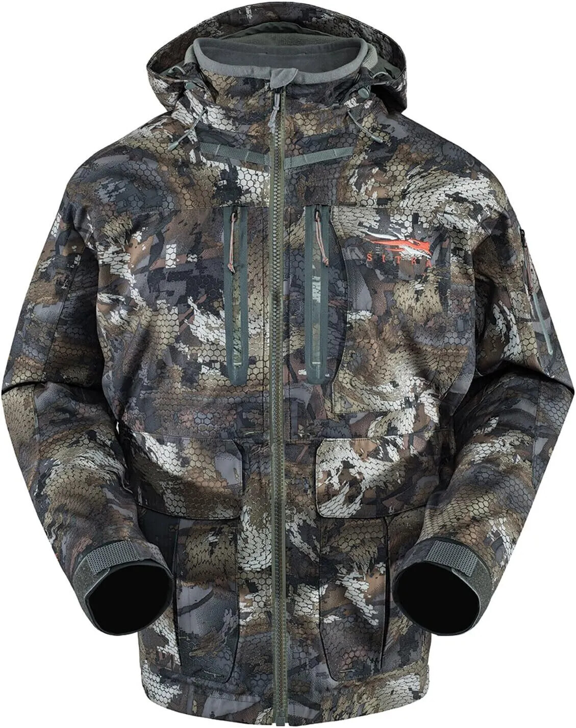 2026 designer Sitka Hudson mens Waterproof Warm Hunting Autumn and winter coat overalls camouflage jacket men's trend all men