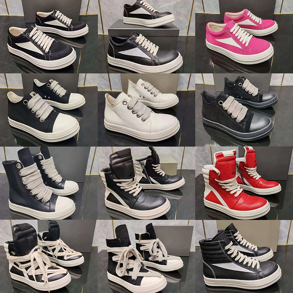 Top mujer hombre botines botas de diseñador botas de lona botas casuales moda para hombre para mujer zapatilla de deporte High Top jumbo con cordone