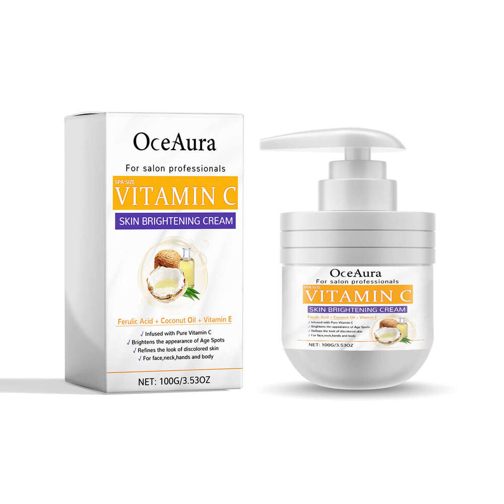 OceAura Vitamin C Body for Repairing Dry Dull Skin, Hydrating, Moisturizing, Smoothing, and Brightening Cream S260313-image-1097712422