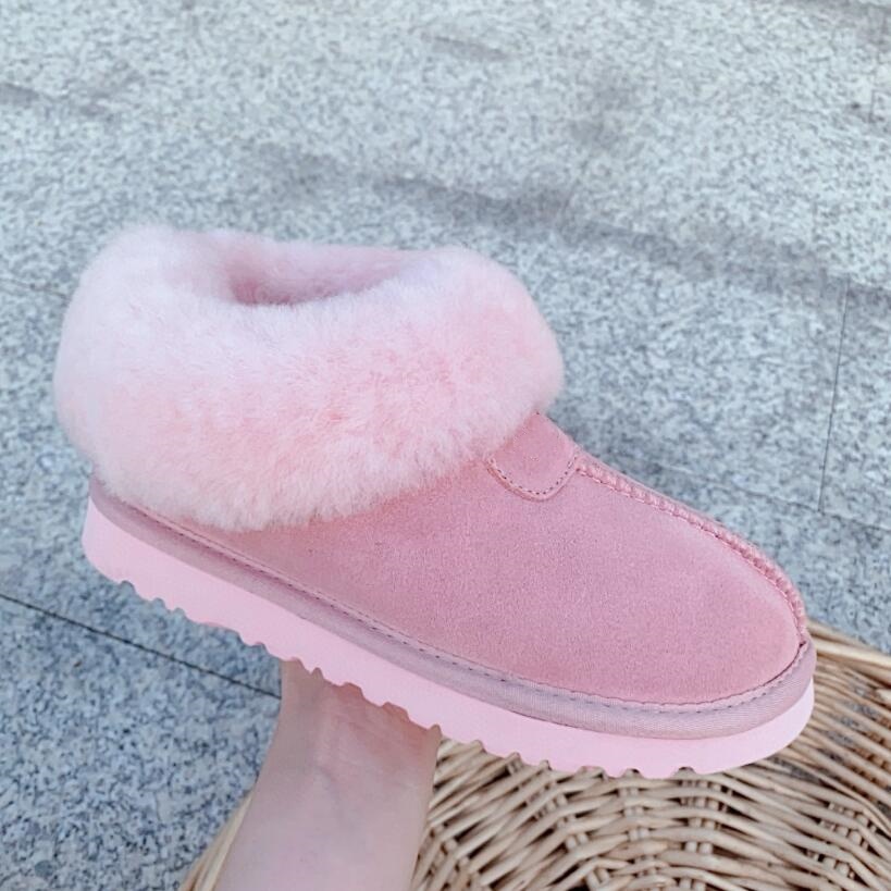 Classic Designer Men Women Snow Boots Casual Platform Genuine Suede Wool Blend Comfort Fashion Winter Children Warm Boots