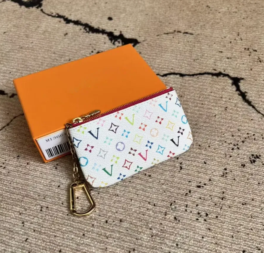 KEY POUCH M62650 POCHETTE CLES Designer Fashion Womens Mens Key Ring Credit Card Holder Coin Purse Luxury Mini Wallet Bag
