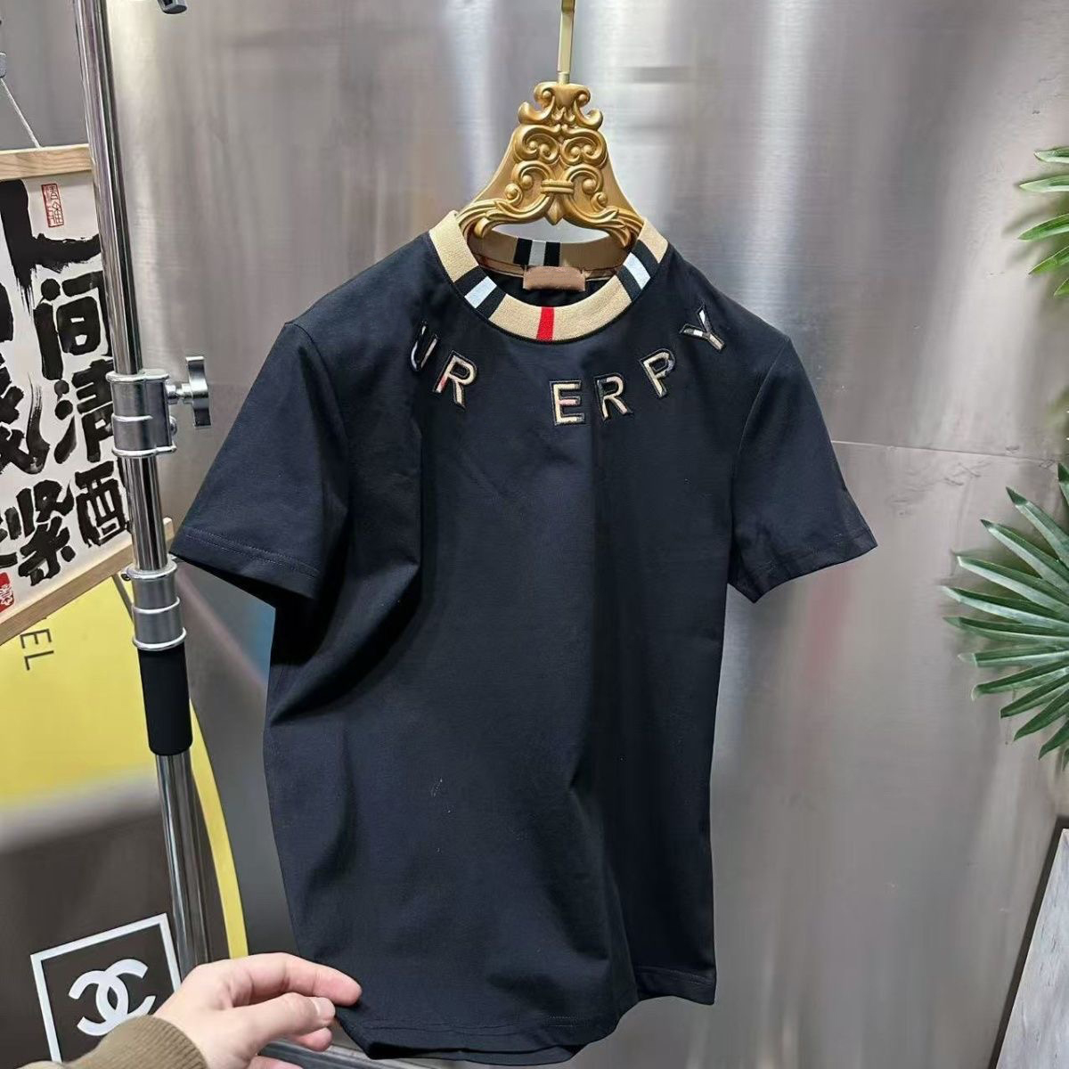 Designer Men's T-shirt - Sophisticated Design Style - 3D Three-Dimensional Letter Printing - Must-have for Men and Women - Summer Casual Short-