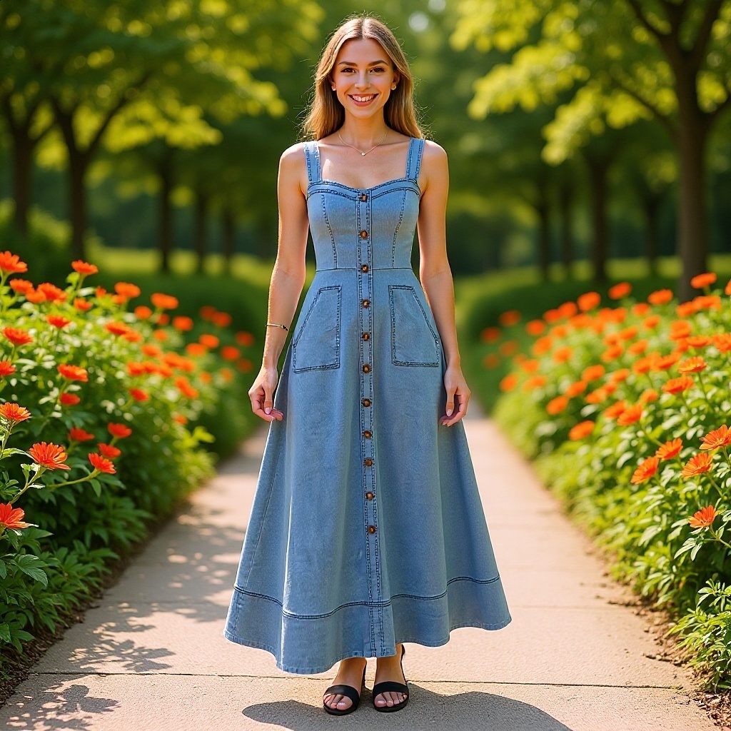 Plus size womens daily long dress blue autumn and winter waist off-shoulder retro holiday solid color long denim dress 240810