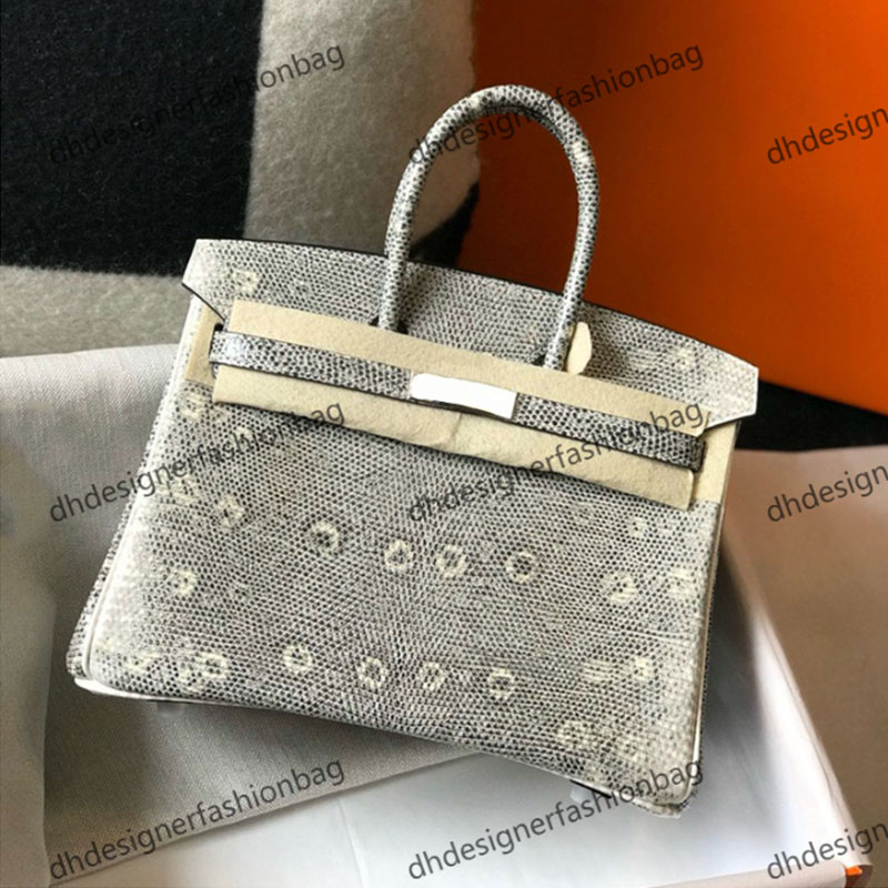 10A Designer Totes Bag Lizard Pattern Shoulder Bag Womens Designer Bag Shoulder Bag Luxury Handmade Wax Thread Handheld Luxury Silver Crossbody Bag