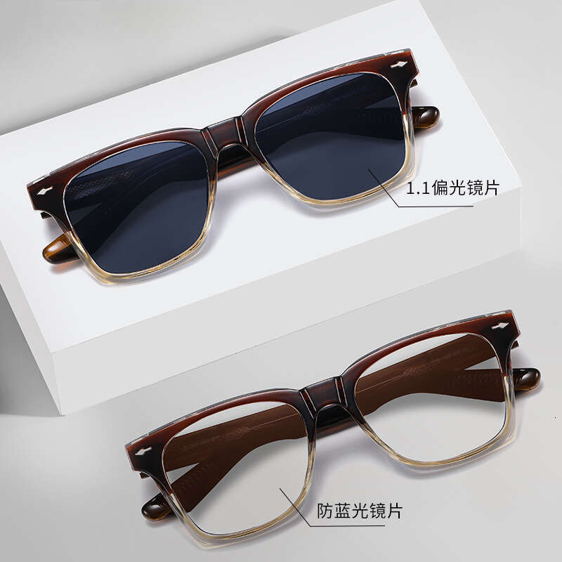 In Stock Wholesale S31109 European And American Hot-Selling Classic Sunglasses Can Be Paired With Prescription Blue Light Blocking Glasses For Men C