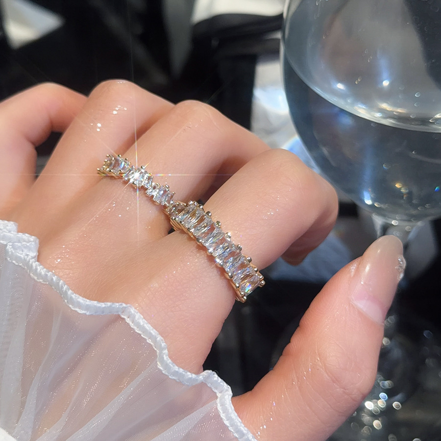 2026 New Fashionable Versatile Index Finger for Women, Elegant and Luxurious Open-Design Ring with a High-End Feel-image-1097859114