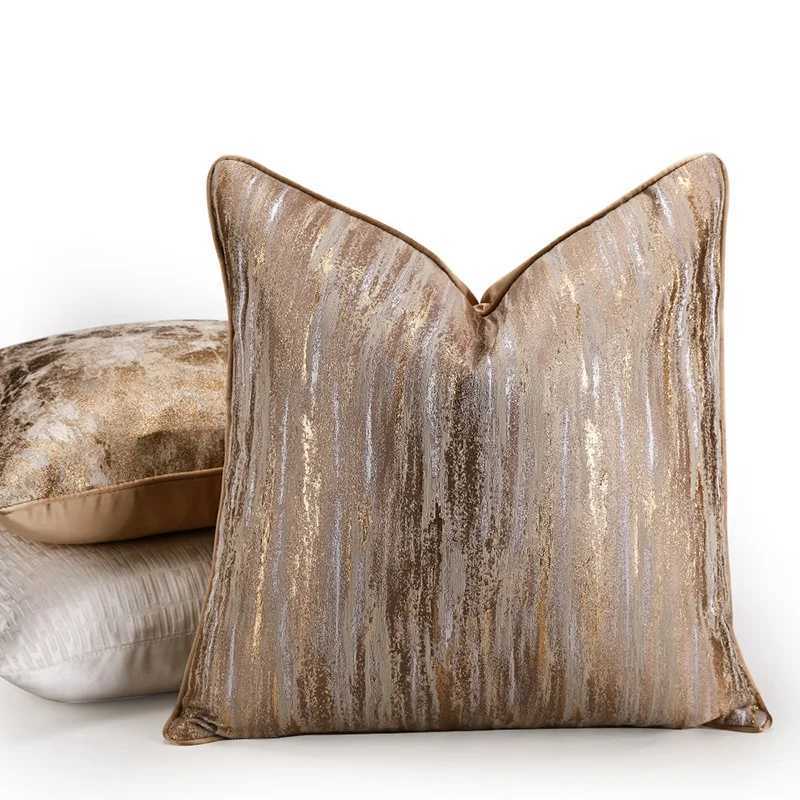 pillowcase Design Luxury Throw Cushion Cover Gilded Pattern case for Home Sofa Living Room Bedroom Decor 30x50 45x45 50x50cm C260314-image-1097934674