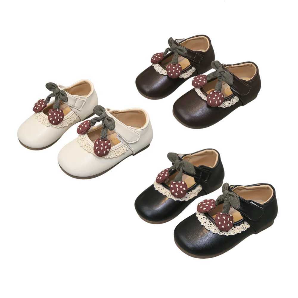 Nouveau printemps été chaussures en cuir pour filles semelles souples antidérapantes princesse Performance danse bébé chaussures de marche à la m