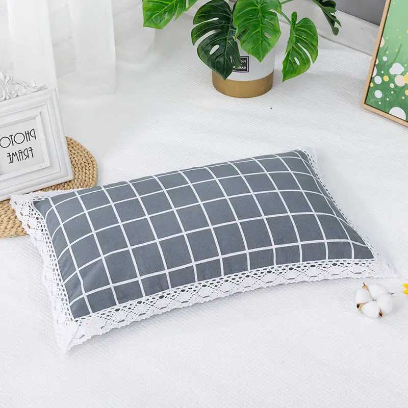 pillowcase Comfortable Cotton Coarse Cloth case Summer Cool Protective Cover Household case For Children Student Adult C260314-image-1097934557