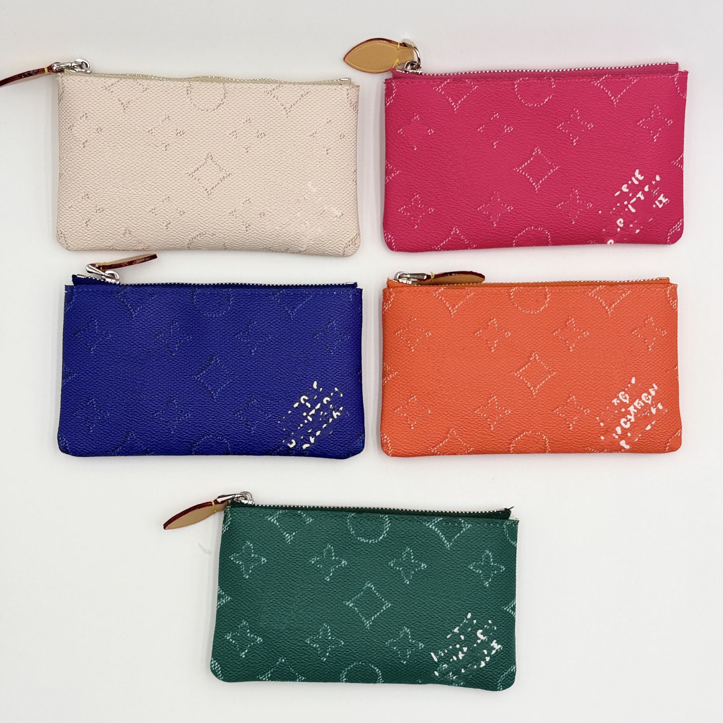 Designer wallet coin purse zippy key pouch coin fashion casual MINI credit card holder purse Cowboy Luxury Bag Short Wallet with box AAAAA