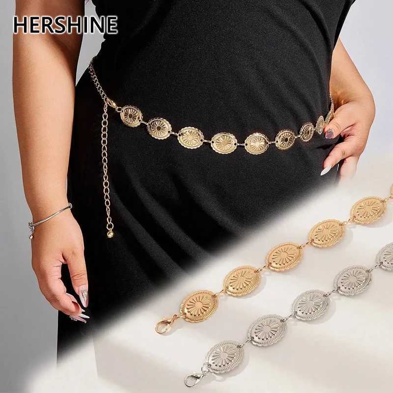 Grande taille dames grande chaîne chaîne de taille style bohème motif dentelle accessoires décoration robe accessoires printemps été H260316