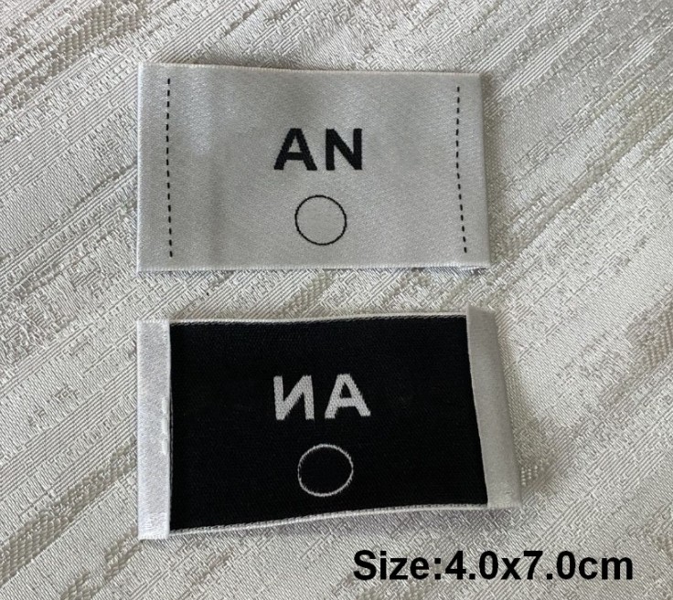 1 Lots = 10PCS New C Style Fashionable High-Grade Neck Label Handmade Tags Overcoat Coat Jacket Labels Shirt Sweater Tag Mark Free shipping