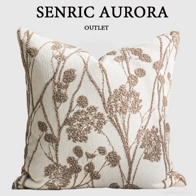 pillowcase Luxury Cushion Cover 45x45cm Milk Coffee Colored Dandelion Case For Home Hotel Bed Living Room Sofa C260314-image-1097935051