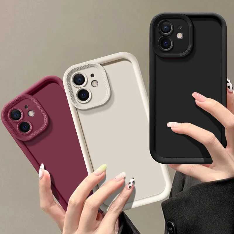 Candy Color Soft TPU Case For iPhone 17 Air 16 14 15 Pro Plus 13 12 11 Pro Max 16e XR XS Shockproof Silicone Phone Cover Fundas H260317-image-1097934566