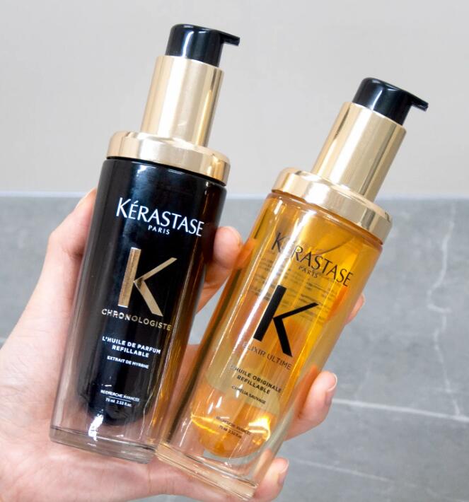 KERASTASE Hair Care Repair Moisturizing Smooth Hair Essential Oil Serum 75ml Essence Oil Black Diamond Caviar Camellia Oil 253oz High Quality Fast Shipping $22