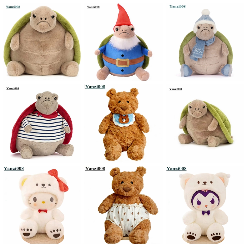 Timmy Turtle Plush Toy New UK Limited Edition Series Adorable High-Quality Plush Cartoon Toy Plush Bear Girl Toy Cat Kids Plush Toy Suitable for-image-1097946629