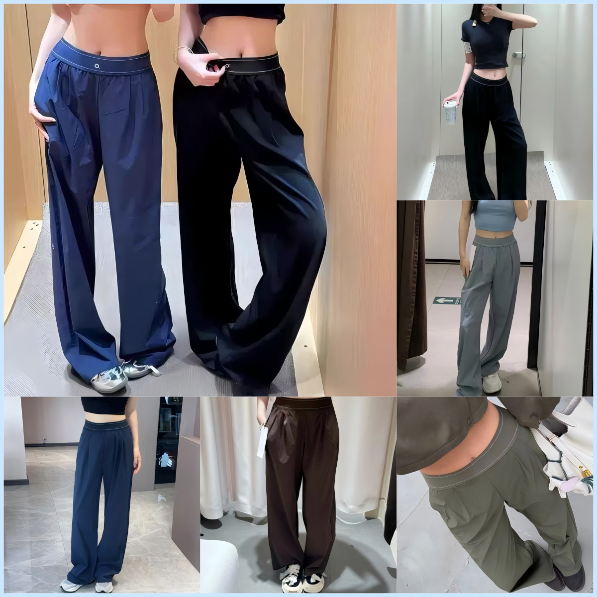 Designer Womens Yoga Pants Letter Print Summer Fashion Sports Wide Leg Woven Trousers Quick Drying Elastic Knit High Waiste Joggers Men Women fashio