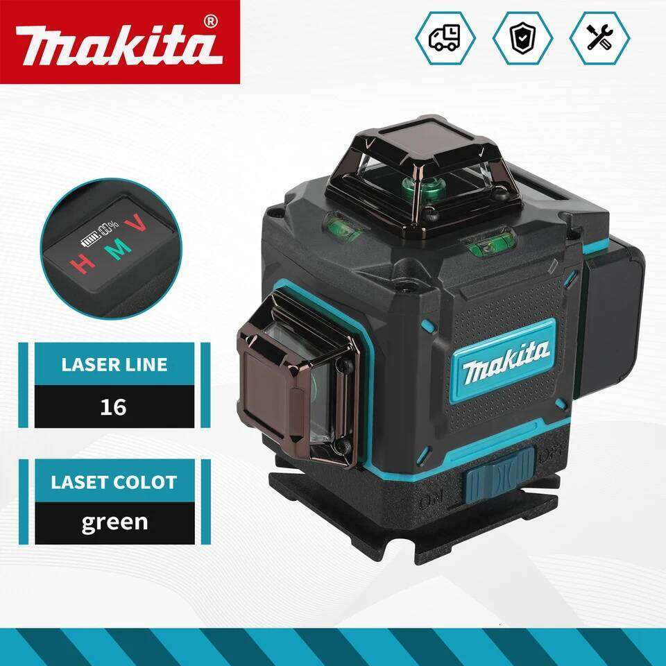 2026 Makita new digital 360-degree X4 16-line 4D outdoor level self-leveling vertical cross-line laser 26H0318