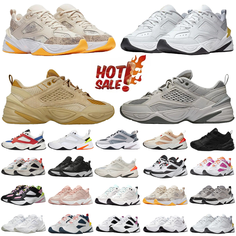 Chaussures de course Baskets Atmosphère Gris Platinum Tint Light Bone Gris Photon Dust Sail Top M2K Tekno Hommes Femmes 36-45