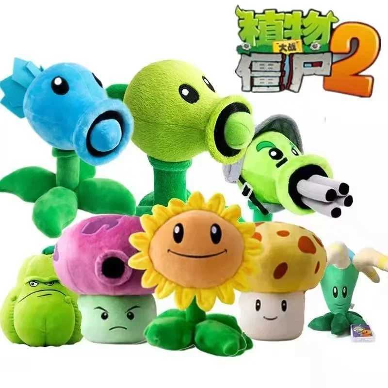 Plants vs Zombies Plush Toys 18cm-30cm PVZ Gargantuar Hats Pirate Duck Zombie Plush Stuffed Toys Doll Soft Toy Gifts L251212HXBJ-image-1098016929