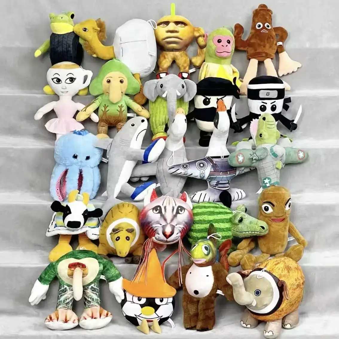 16style Tralalelo Tralala Plush Tungtungtung Itan Brainrot Al Tralalero Tralala Plush Doll Stuffed Soft Pillow Custom Toys L251212YUY5-image-1098022372