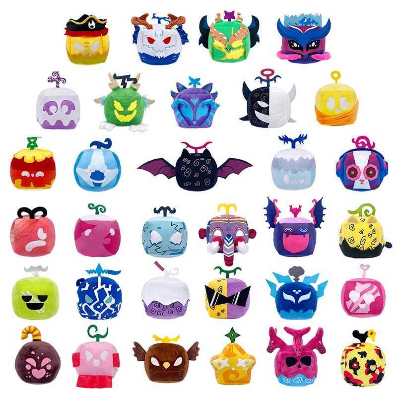 15cm Blox Fruits Plush Toys Anime Bloxfruits Devil Fruit Leopard Pattern Box Plush Pillow Soft Stuffed Toy Doll Children Gifts L25121238B6-image-1098022037