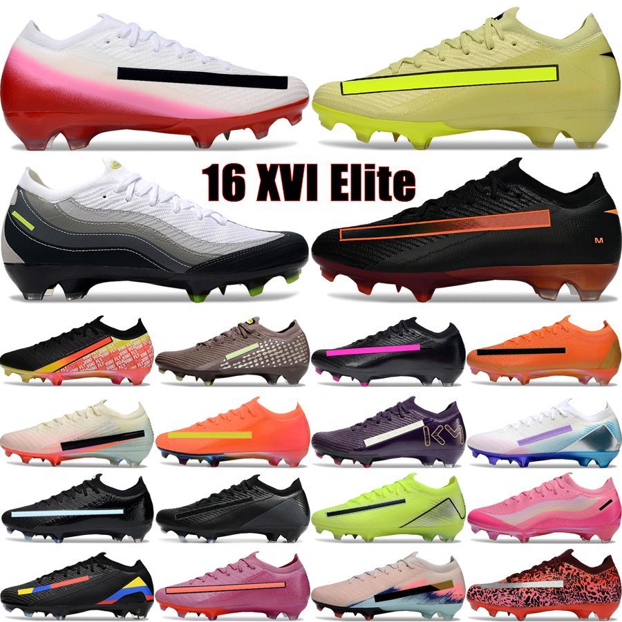Top 16 Elite FG voetbalschoenen voor heren dames voetbalschoenen XVI 16s Low Designer Cleats Mad Ready Voltage Pack Neon grote jongens outdoor sneak