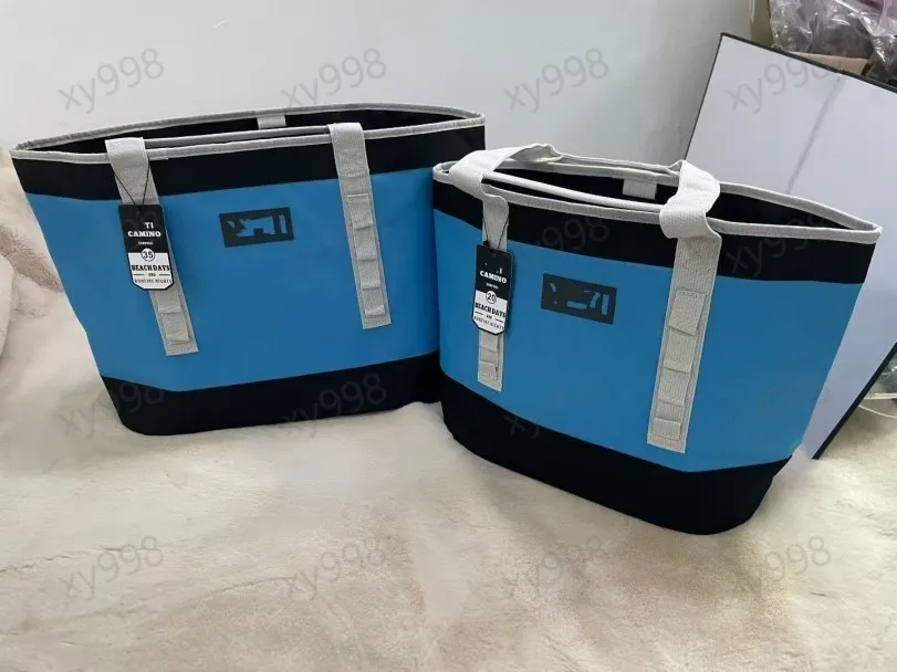 Outdoor Picnic Travel Tote Bag Packs Bags Ice Bag Thermal Insulated Black Leopard Backpacks Lunch Food Box For Camp Travel bags