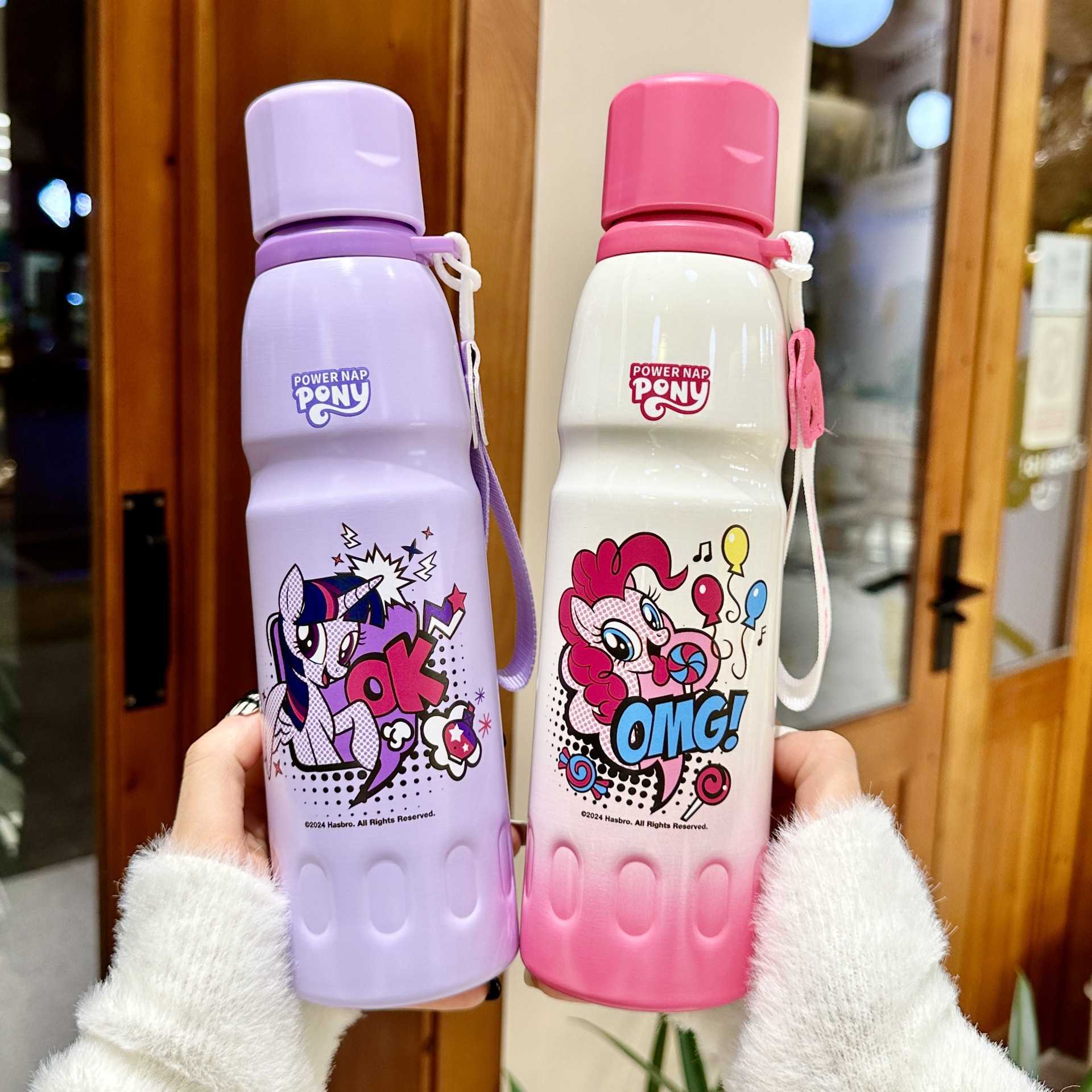 My Little Pony Insulated Cup for Girls Cute Straw Water Bottle Student Portable Direct Drinking Cup 316 Stainless Steel L25121269C2-image-1098050724