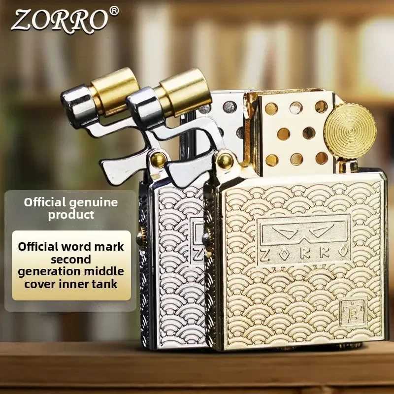 Genuine Z902 Inner Tank Kerosene Lighter Creative Officer Second Generation Universal Movement Kerosene Lighter Wholesale C260318-image-1098071167