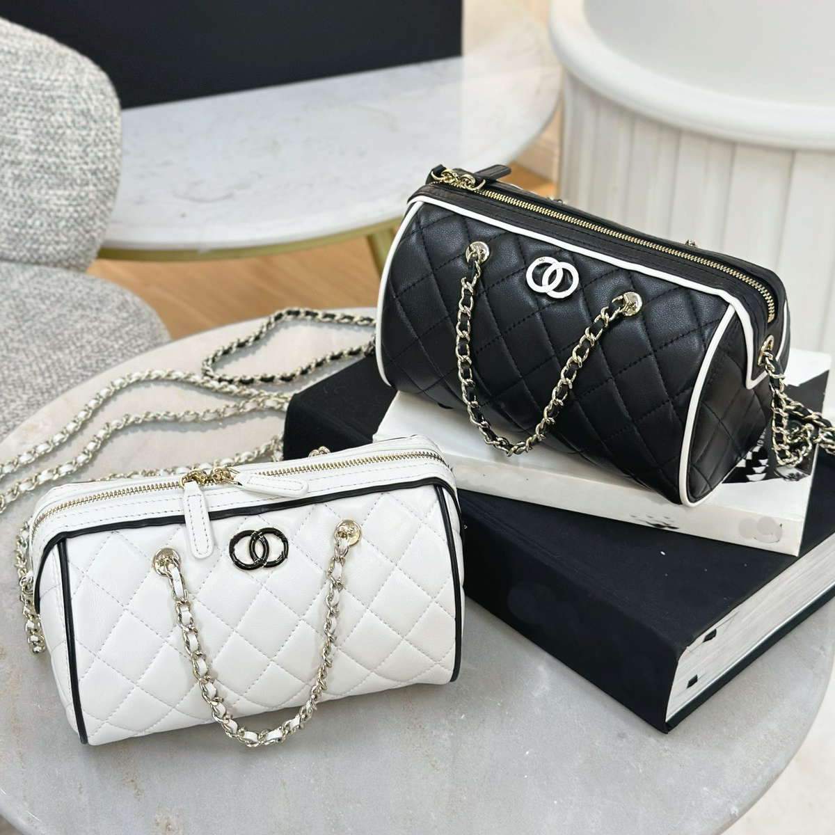 designer bag sac bowling Winter Styles daim sac hobo de luxe 25k pièces dorées bandoulière fermeture éclair sac à main femme shopping décontracté