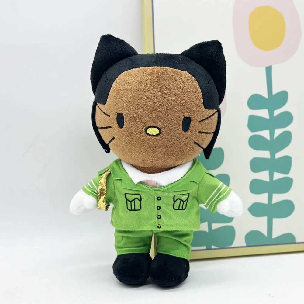 Tyler The Creator Hello Kitty With Green Suit Clothes Plush Doll Figure Stuffed Toys Cute Boys Girls Birthday Gifts 26cm L251212J3WE-image-1098018895