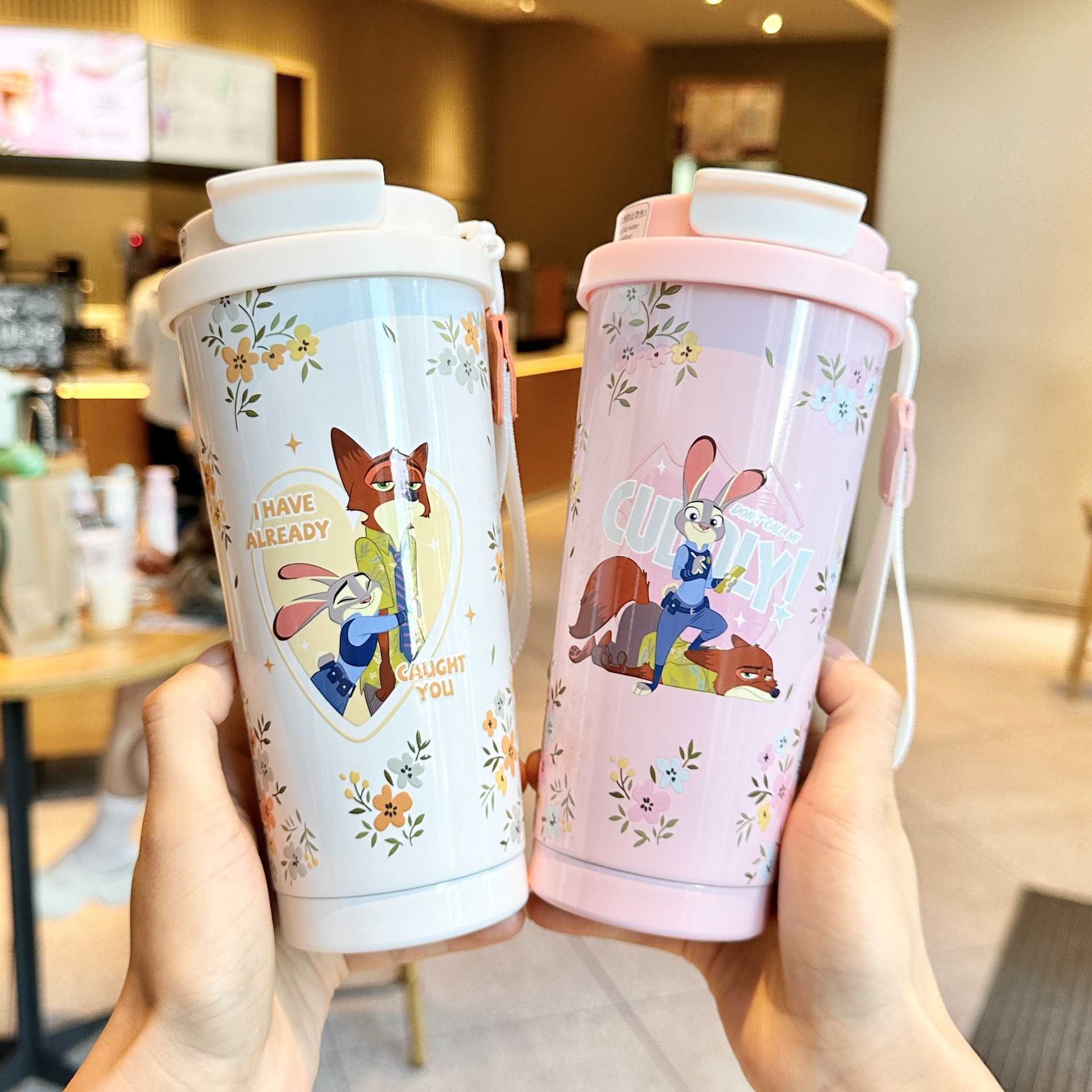 Crazy Animal Insulated Cup for Women 316 Stainless Steel Business Office Coffee Cup Student School Special Double Drinking Cup L251212NG1Q-image-1098050073