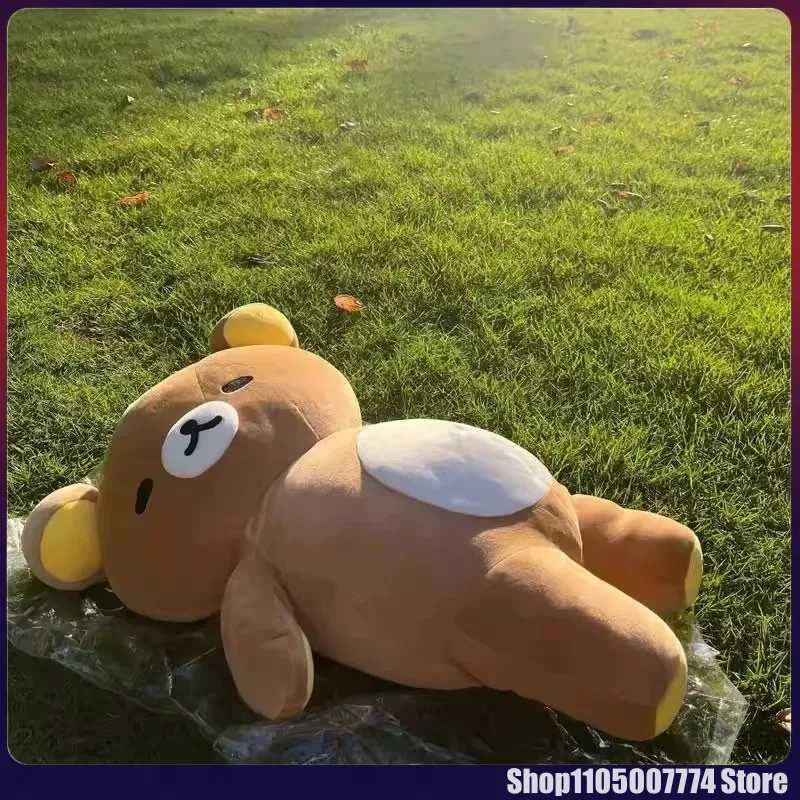 35-70cm Kawaii Cute Bear Rilakkumas Plush Toy Doll Sleeping Hug Pillow Sofa Cushion Room Decoration Festival Surprise Gift L251212HV7P-image-1098022419