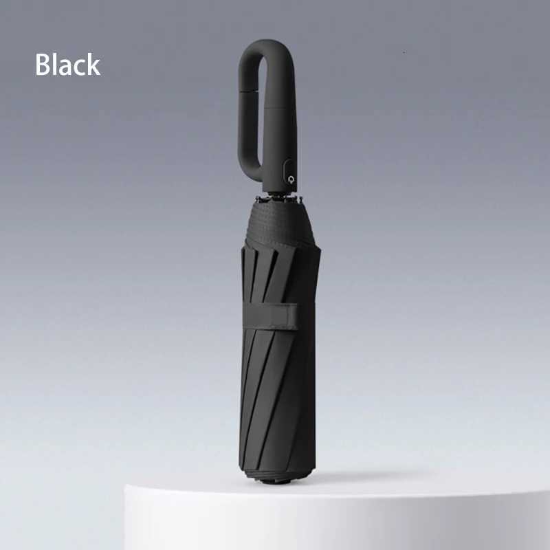 Fully automatic buckle sun umbrella for sunny and rainy days foldable and convenient rainproof sun-proof and UV-proof parasol H260318-image-1098060330