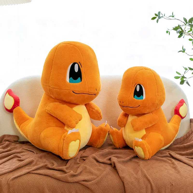 35-60cm Anime Characters Charmander Stuffed Animal Doll TAKARA TOMY Plush Toy Cute Cartoon Anime Pillow Kid Gift L251212TH9X-image-1098018078
